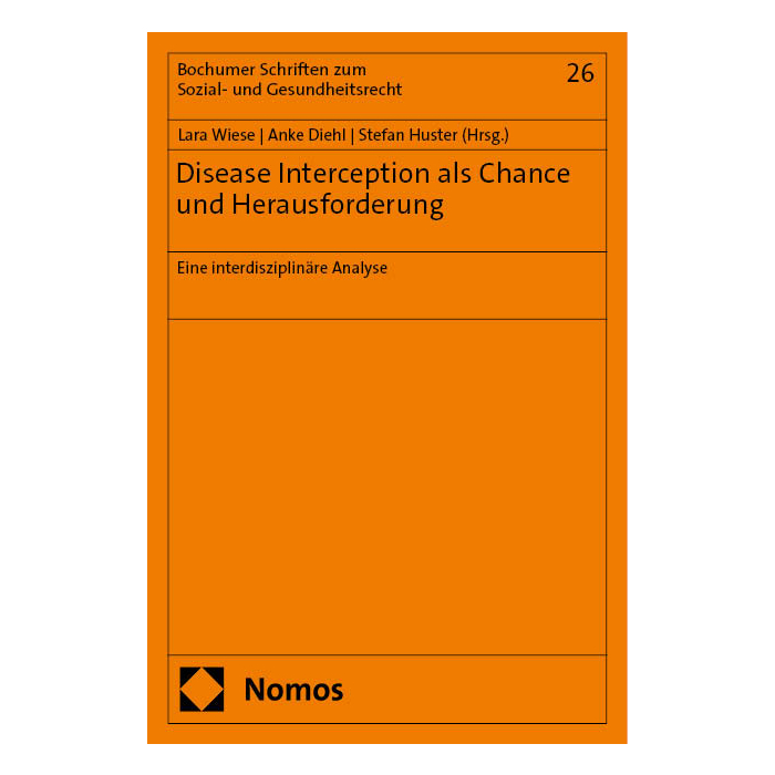 Disease Interception als Chance und Herausforderung Disease Interception als Chance und Herausforderung