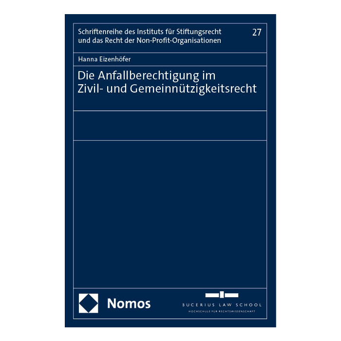 Die Anfallberechtigung im Zivil- und Gemeinnützigkeitsrecht Die Anfallberechtigung im Zivil- und Gemeinnützigkeitsrecht