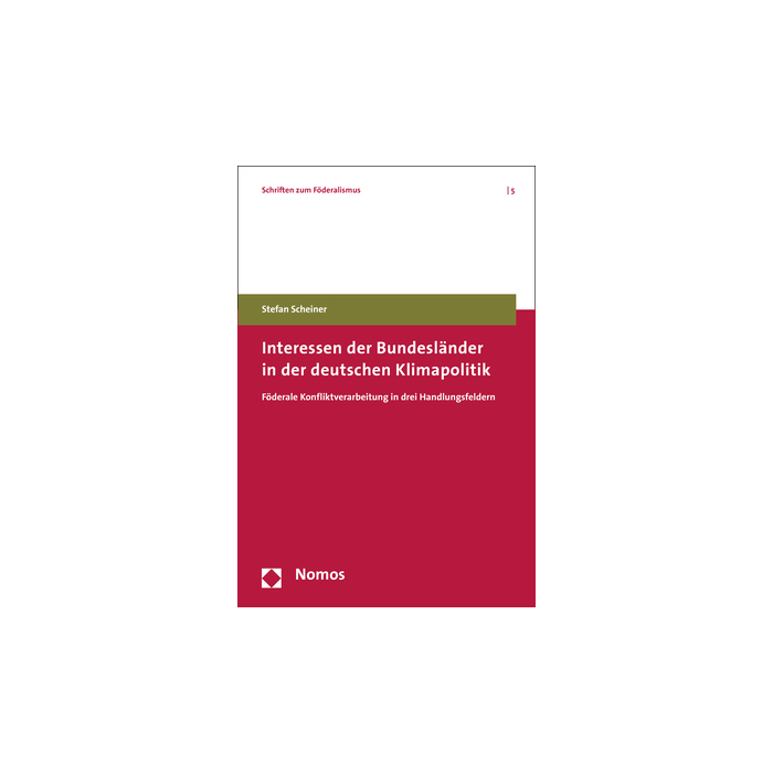 Interessen der Bundesländer in der deutschen Klimapolitik Interessen der Bundesländer in der deutschen Klimapolitik