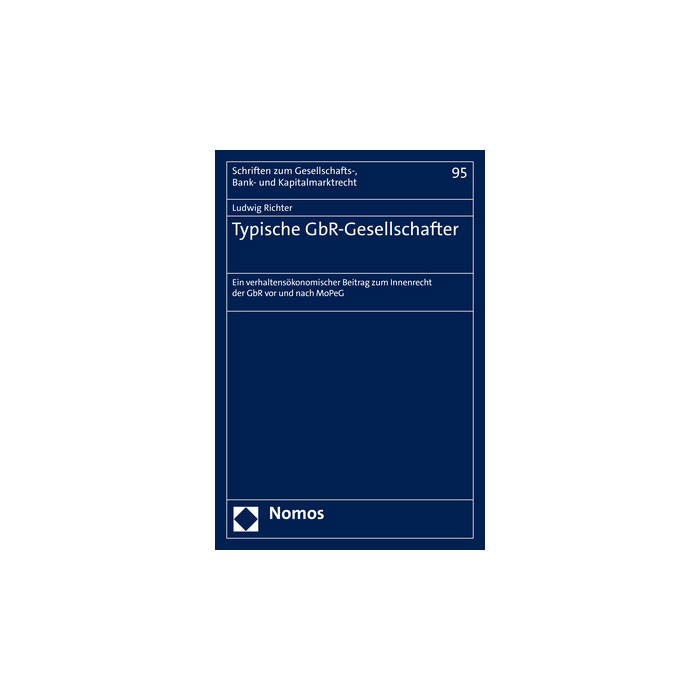 Typische GbR-Gesellschafter Typische GbR-Gesellschafter