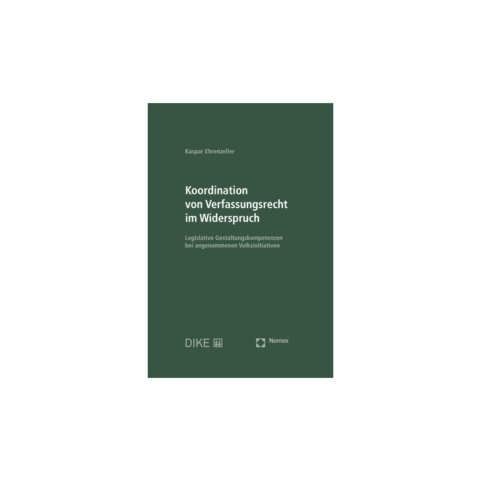 Koordination von Verfassungsrecht im Widerspruch Koordination von Verfassungsrecht im Widerspruch