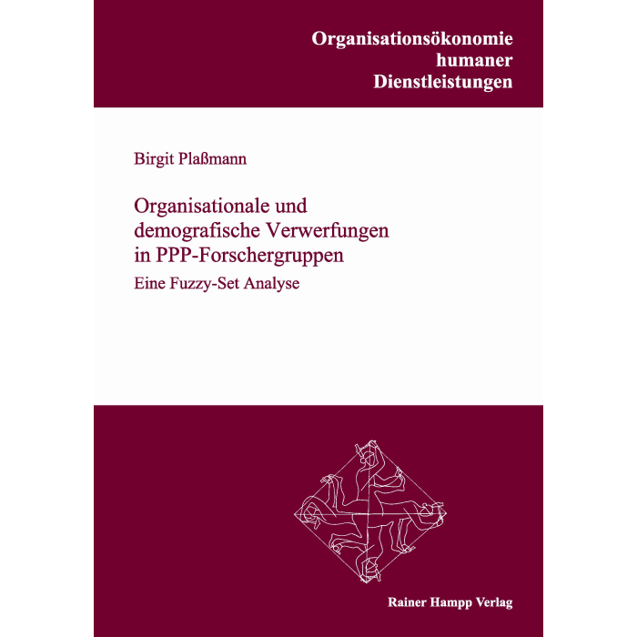 Organisationale und demografische Verwerfungen in PPP-Forschergruppen Organisationale und demografische Verwerfungen in PPP-Forschergruppen