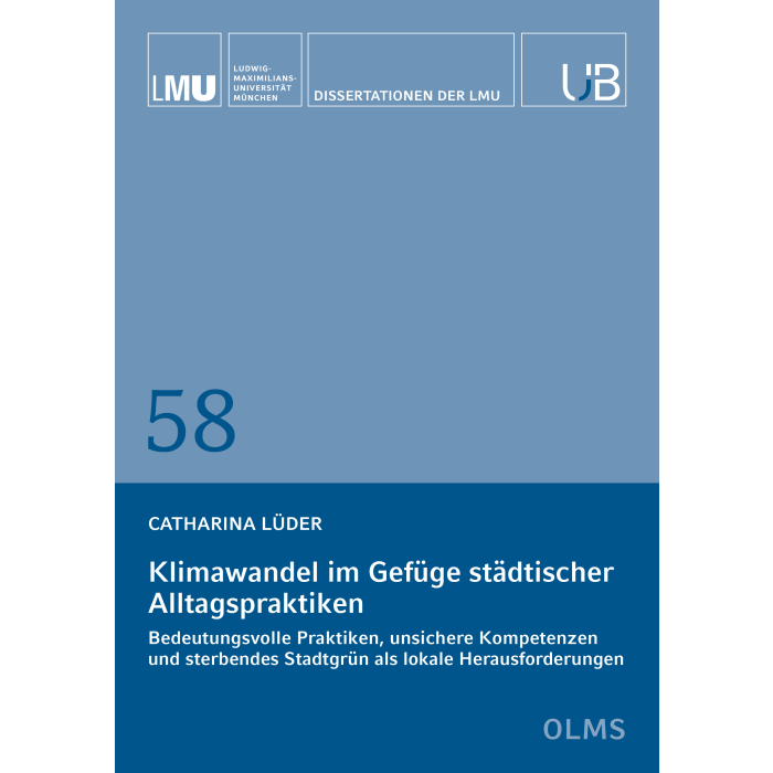 Klimawandel im Gefüge städtischer Alltagspraktiken Klimawandel im Gefüge städtischer Alltagspraktiken