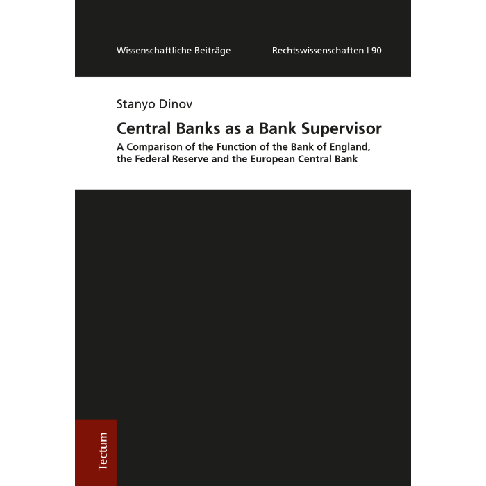 Central Banks as a Bank Supervisor Central Banks as a Bank Supervisor