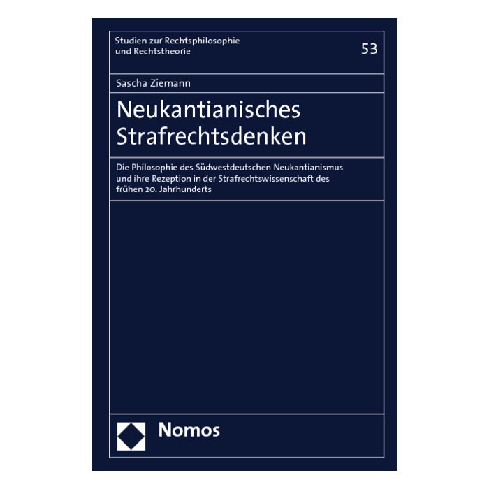 Neukantianisches Strafrechtsdenken Neukantianisches Strafrechtsdenken