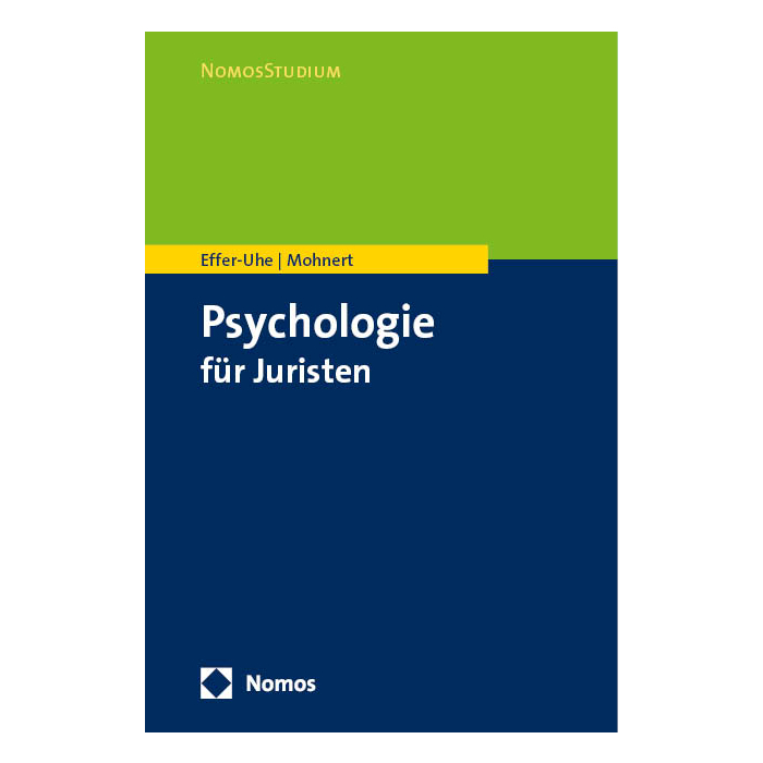 Psychologie für Juristen Psychologie für Juristen