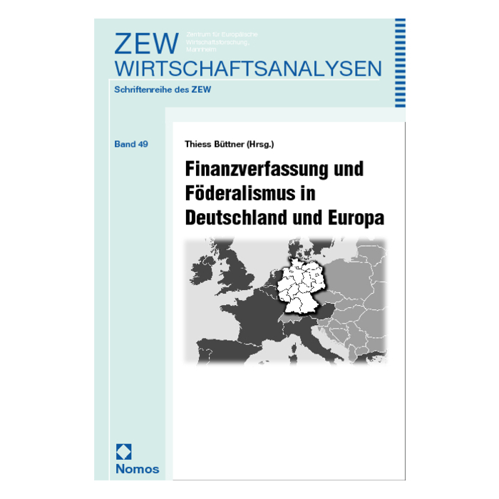 Finanzverfassung und Föderalismus in Deutschland und Europa Finanzverfassung und Föderalismus in Deutschland und Europa