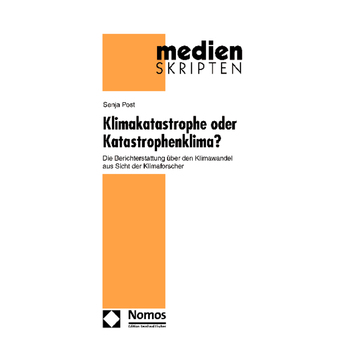 Klimakatastrophe oder Katastrophenklima? Klimakatastrophe oder Katastrophenklima?