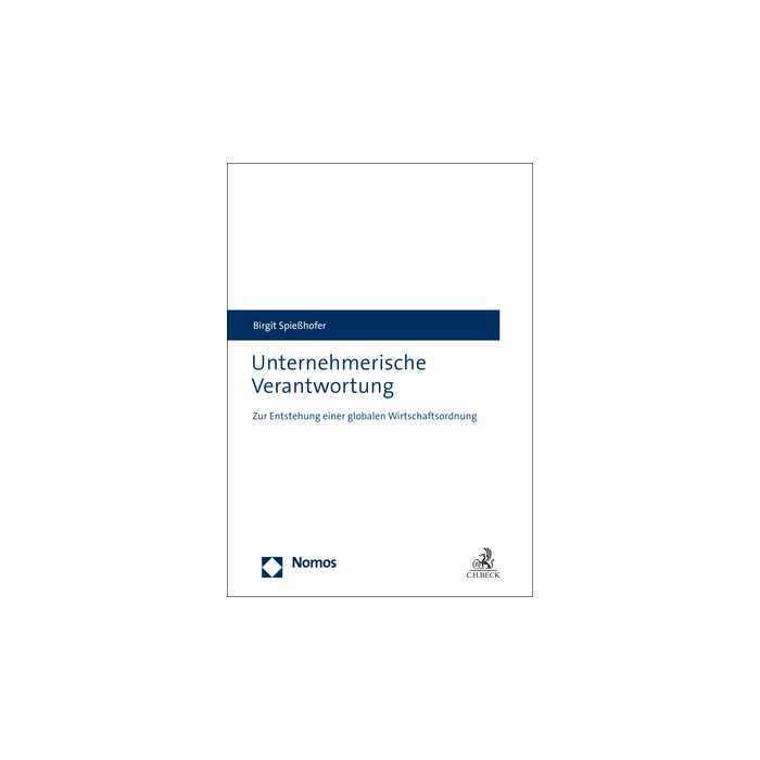Unternehmerische Verantwortung Unternehmerische Verantwortung