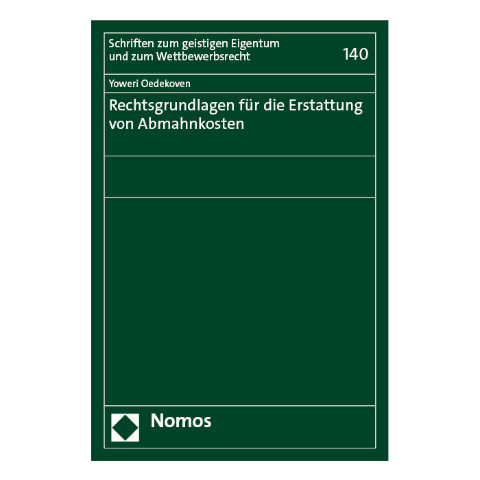 Rechtsgrundlagen für die Erstattung von Abmahnkosten Rechtsgrundlagen für die Erstattung von Abmahnkosten