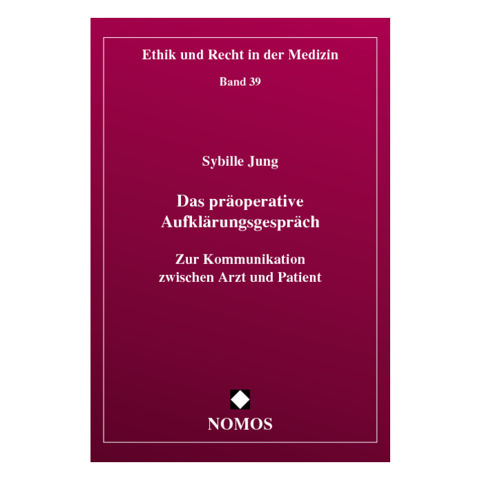 Das präoperative Aufklärungsgespräch Das präoperative Aufklärungsgespräch