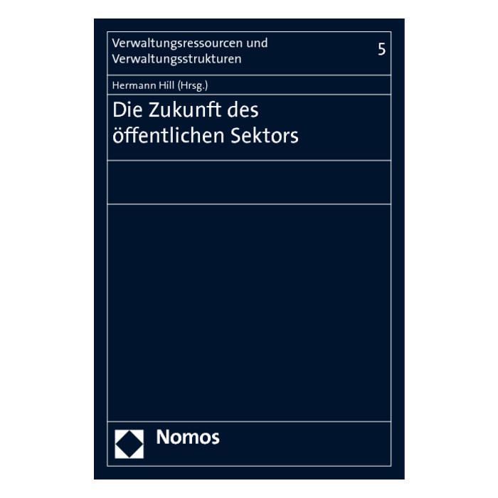 Die Zukunft des öffentlichen Sektors Die Zukunft des öffentlichen Sektors