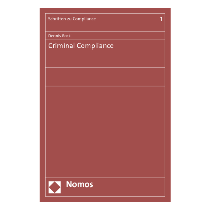 Criminal Compliance Criminal Compliance