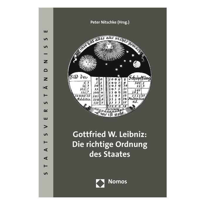 Gottfried W. Leibniz: Die richtige Ordnung des Staates Gottfried W. Leibniz: Die richtige Ordnung des Staates