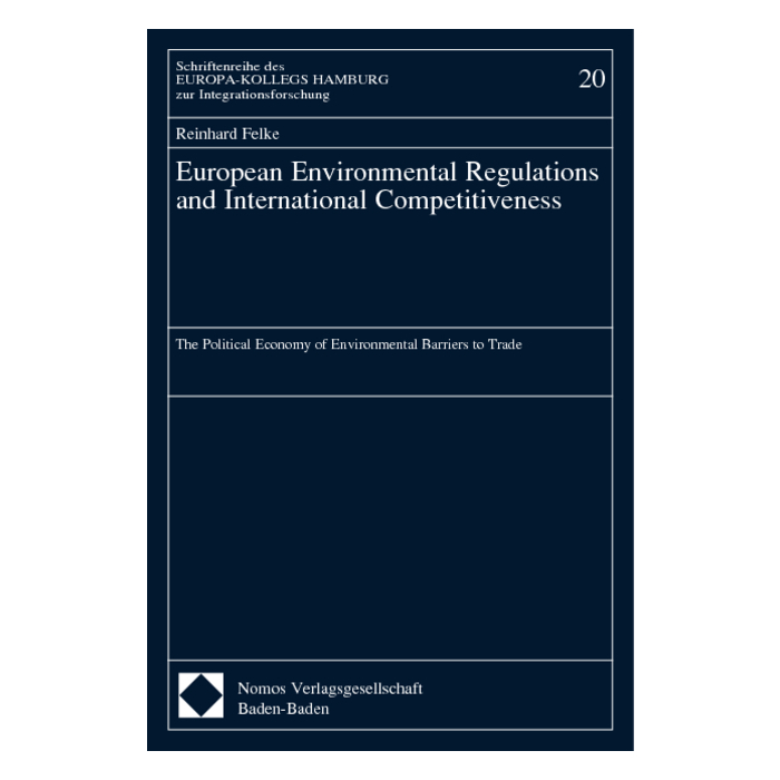 European Environmental Regulations and International Competitiveness European Environmental Regulations and International Competitiveness