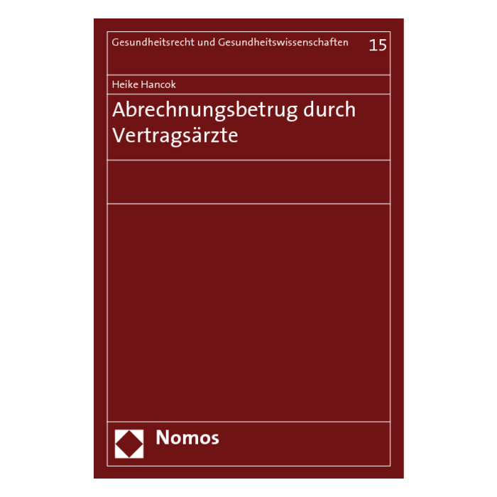 Abrechnungsbetrug durch Vertragsärzte Abrechnungsbetrug durch Vertragsärzte
