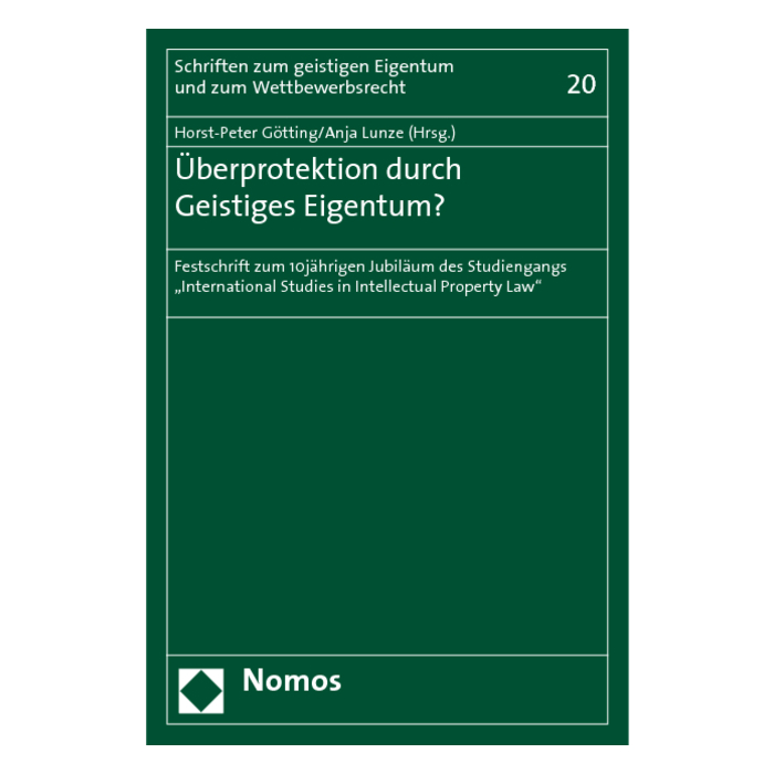 Überprotektion durch Geistiges Eigentum? Überprotektion durch Geistiges Eigentum?