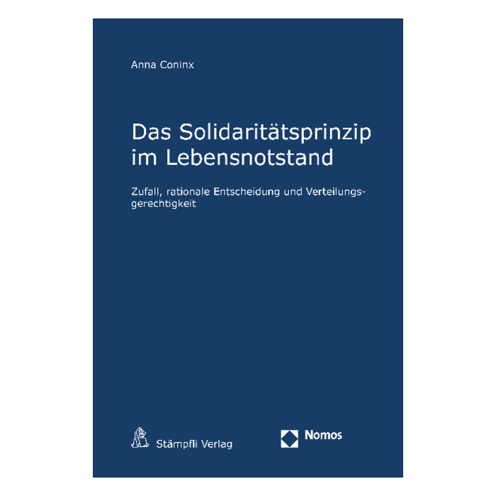 Das Solidaritätsprinzip im Lebensnotstand Das Solidaritätsprinzip im Lebensnotstand