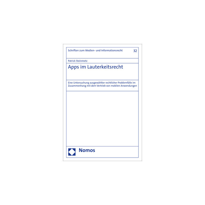 Apps im Lauterkeitsrecht Apps im Lauterkeitsrecht