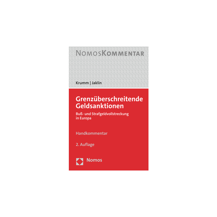 Grenzüberschreitende Geldsanktionen Grenzüberschreitende Geldsanktionen