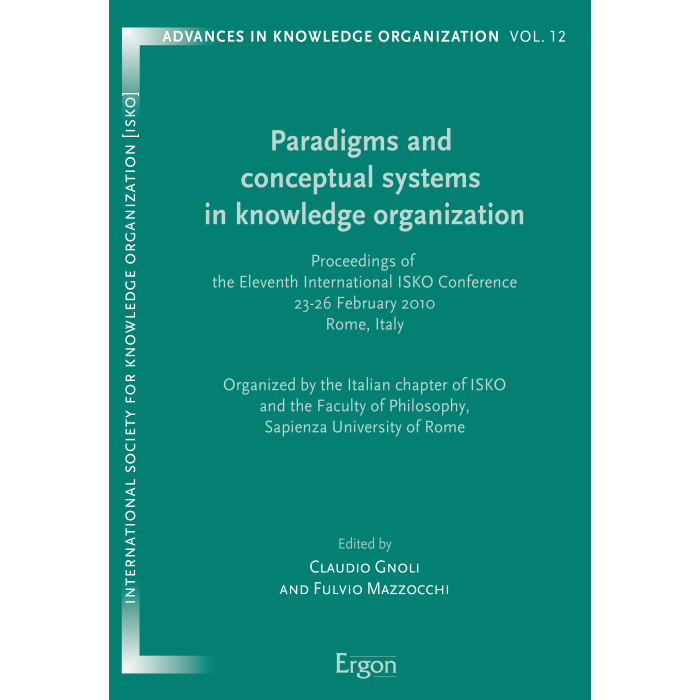 Paradigms and conceptual systems in knowledge organization Paradigms and conceptual systems in knowledge organization