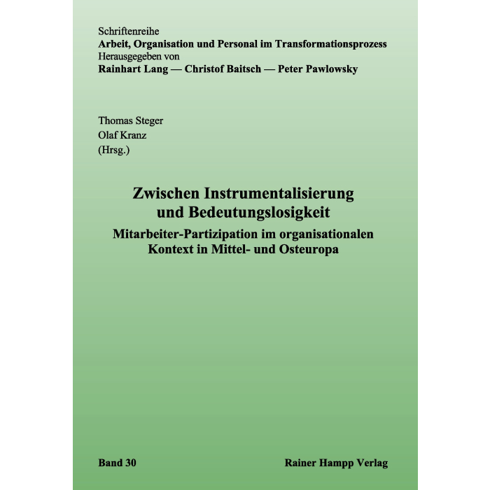 Zwischen Instrumentalisierung und Bedeutungslosigkeit Zwischen Instrumentalisierung und Bedeutungslosigkeit