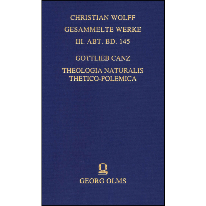 Theologia naturalis thetico-polemica Theologia naturalis thetico-polemica