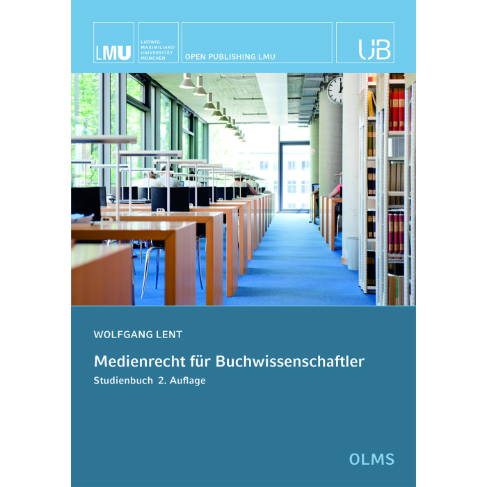 Medienrecht für Buchwissenschaftler Medienrecht für Buchwissenschaftler