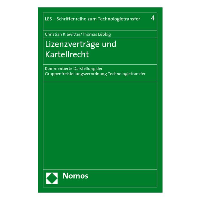 Lizenzverträge und Kartellrecht Lizenzverträge und Kartellrecht