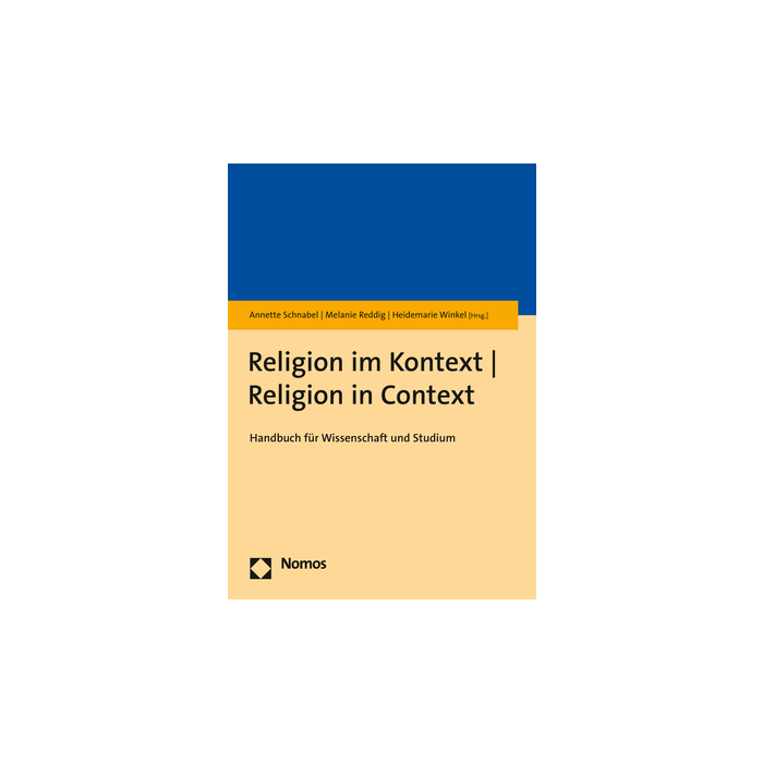 Religion im Kontext | Religion in Context Religion im Kontext | Religion in Context
