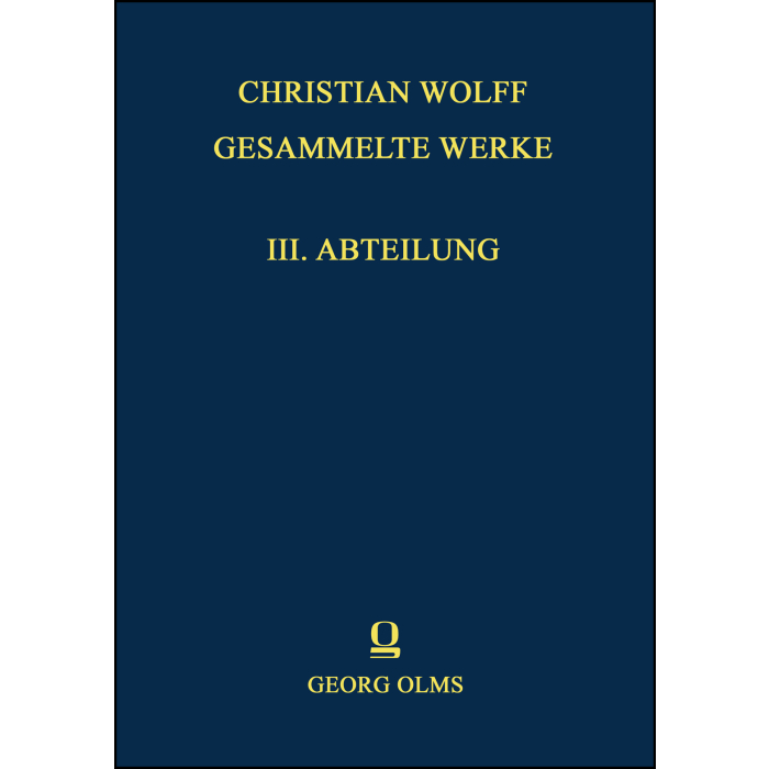 Wolffiana VIII: Erfahrung und Wissenschaftstheorie bei Christian Wolff Wolffiana VIII: Erfahrung und Wissenschaftstheorie bei Christian Wolff