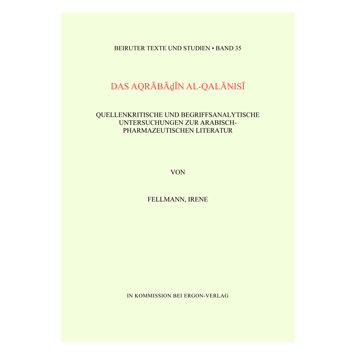 Das Aqrabadin al-Qalanisi Das Aqrabadin al-Qalanisi