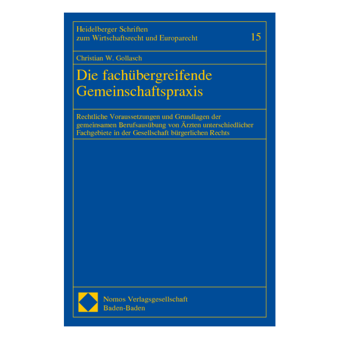 Die fachübergreifende Gemeinschaftspraxis Die fachübergreifende Gemeinschaftspraxis