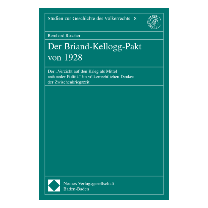 Der Briand-Kellogg-Pakt von 1928 Der Briand-Kellogg-Pakt von 1928