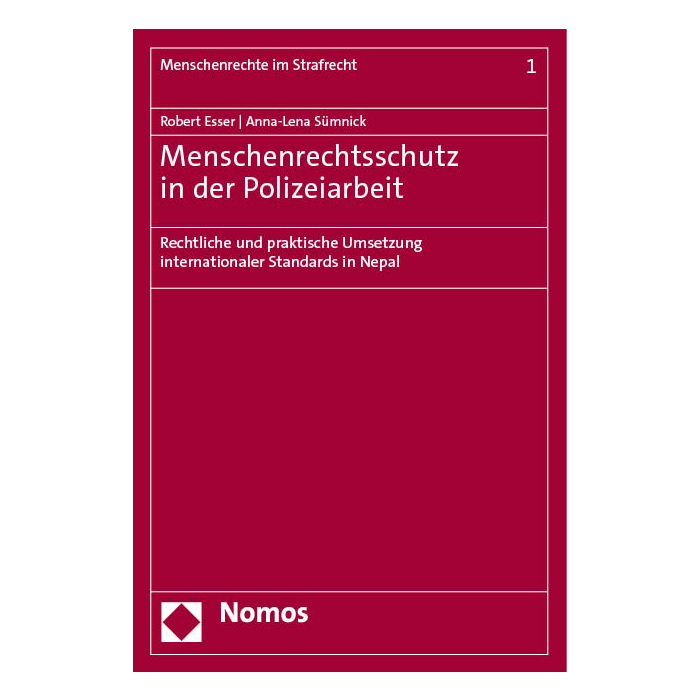 Menschenrechtsschutz in der Polizeiarbeit Menschenrechtsschutz in der Polizeiarbeit