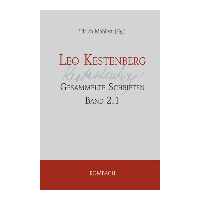 Leo Kestenberg: Gesammelte Schriften Leo Kestenberg: Gesammelte Schriften