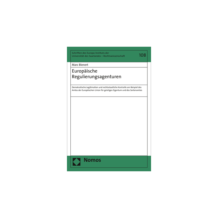 Europäische Regulierungsagenturen Europäische Regulierungsagenturen