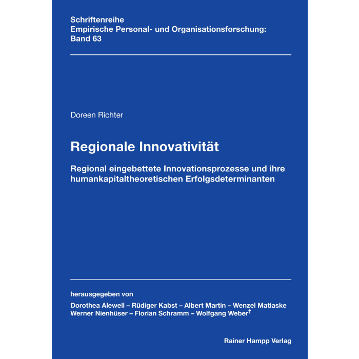 Regionale Innovativität Regionale Innovativität