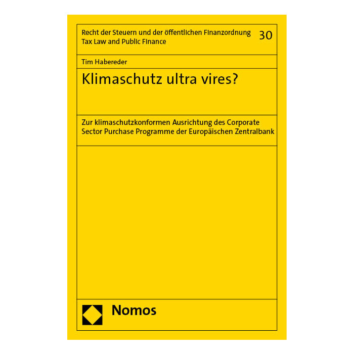 Klimaschutz ultra vires? Klimaschutz ultra vires?