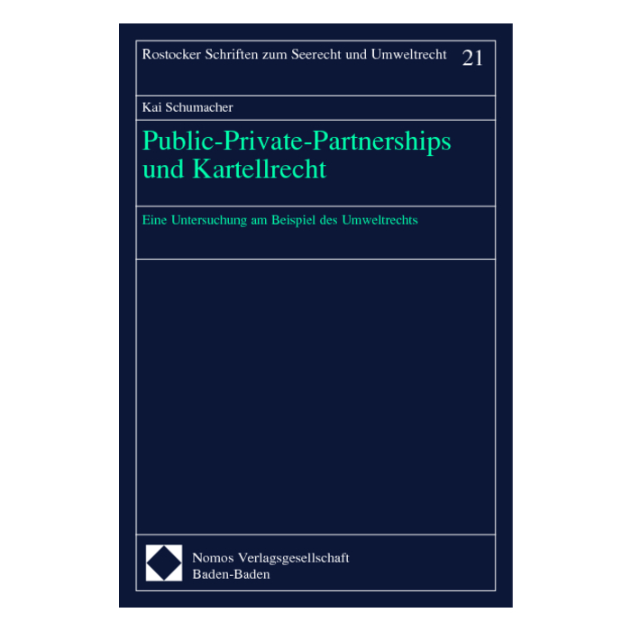 Public-Private-Partnerships und Kartellrecht Public-Private-Partnerships und Kartellrecht