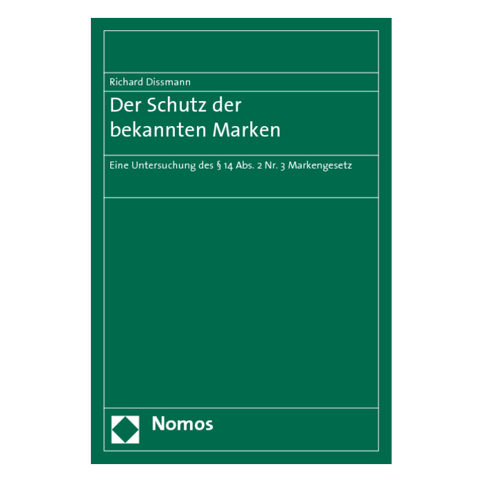 Der Schutz der bekannten Marken Der Schutz der bekannten Marken