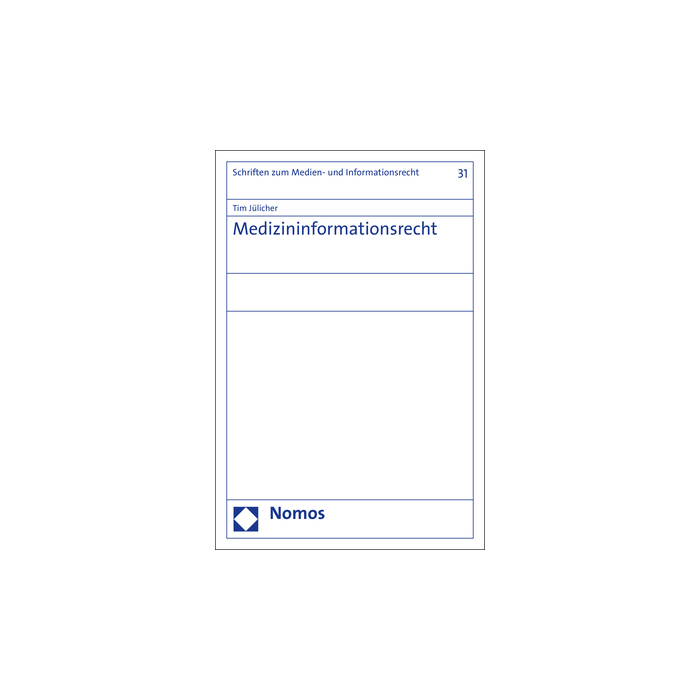 Medizininformationsrecht Medizininformationsrecht
