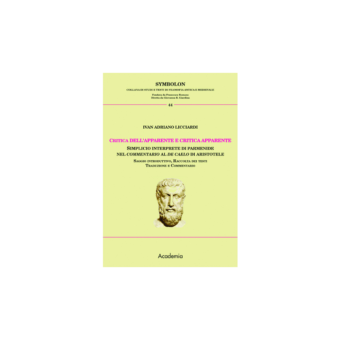 Critica dell'apparente e critica apparente Critica dell'apparente e critica apparente
