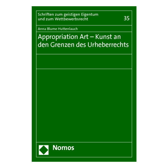 Appropriation Art - Kunst an den Grenzen des Urheberrechts Appropriation Art - Kunst an den Grenzen des Urheberrechts