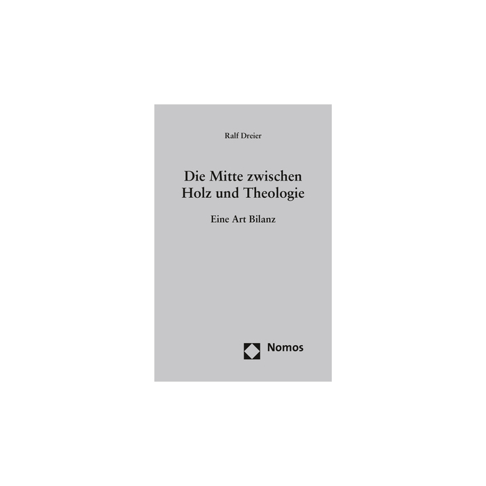 Die Mitte zwischen Holz und Theologie Die Mitte zwischen Holz und Theologie