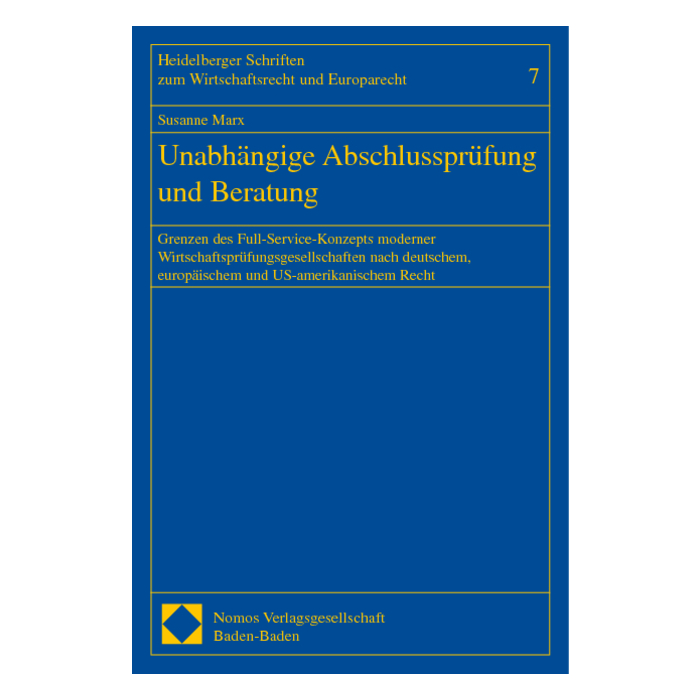 Unabhängige Abschlussprüfung und Beratung Unabhängige Abschlussprüfung und Beratung