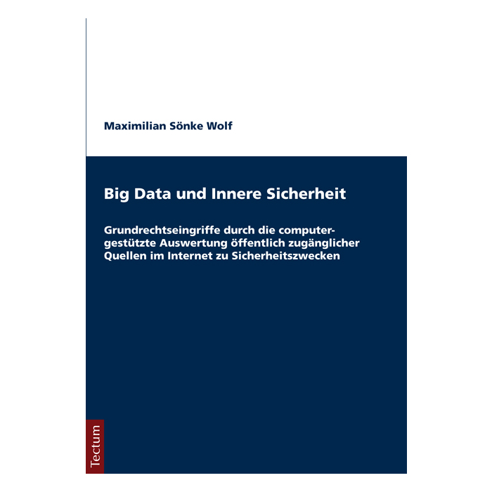 Big Data und Innere Sicherheit Big Data und Innere Sicherheit
