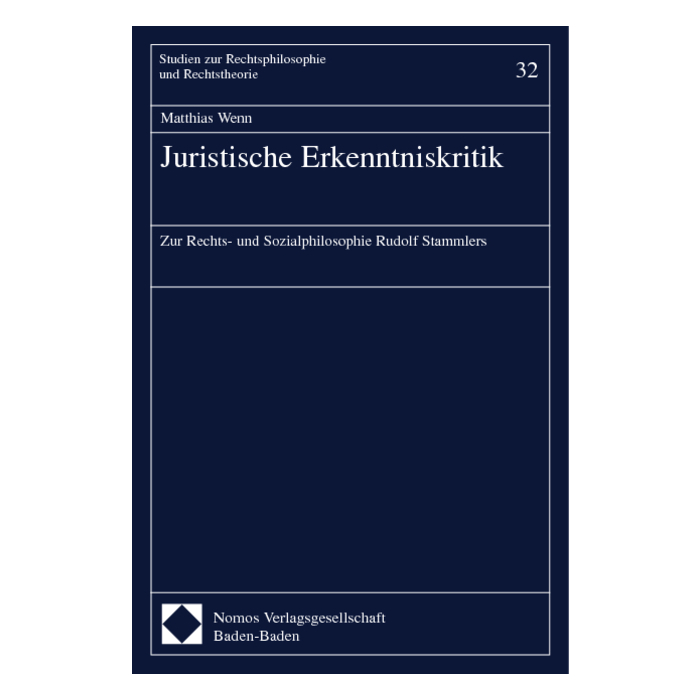 Juristische Erkenntniskritik Juristische Erkenntniskritik