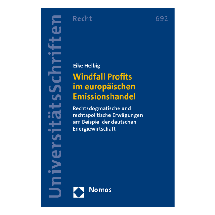 Windfall Profits im europäischen Emissionshandel Windfall Profits im europäischen Emissionshandel