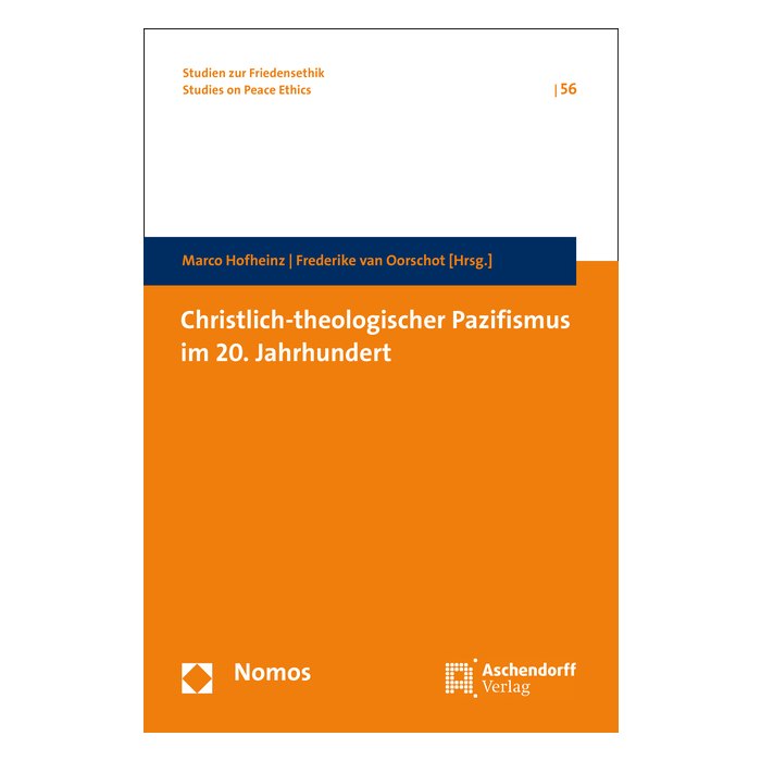 Christlich-theologischer Pazifismus im 20. Jahrhundert Christlich-theologischer Pazifismus im 20. Jahrhundert
